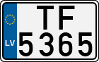License plate of Latvia, Motorcycles