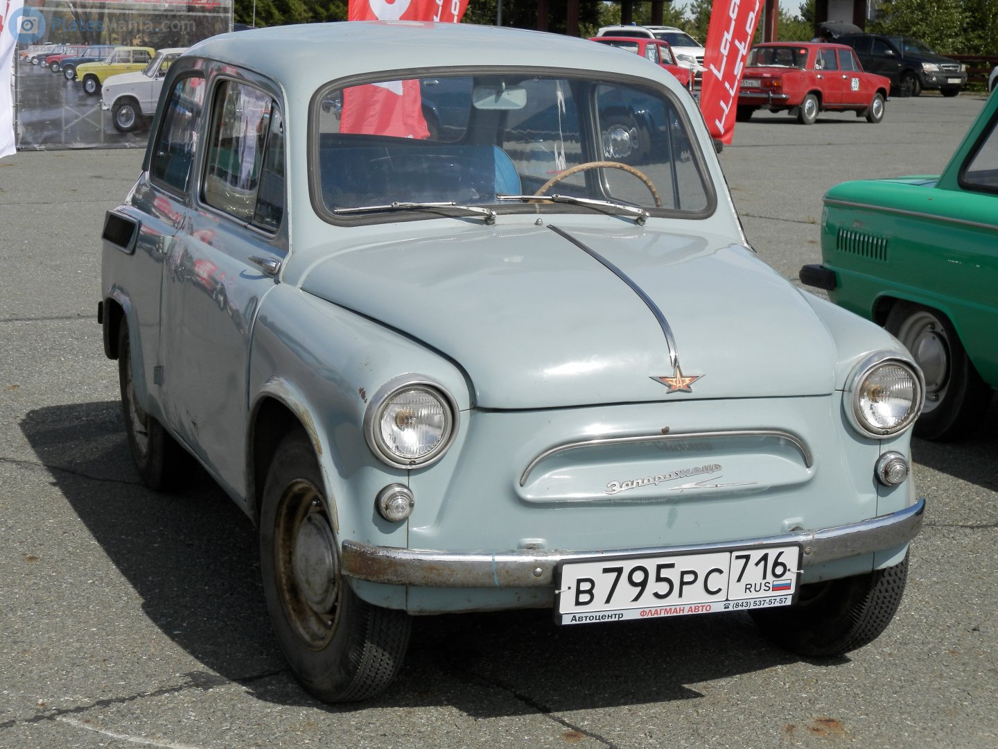 в 795 рс 716, ZAZ 965 965/965А Запорожец (Zaporozhets), 1959–1969