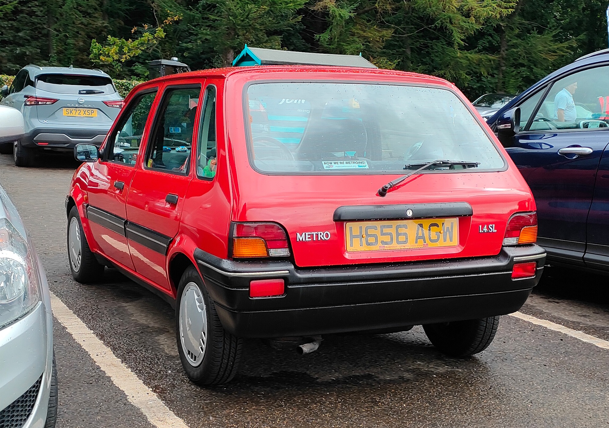 H656AGW, Rover Metro 1st gen 5-door Hatch, 1990–1994