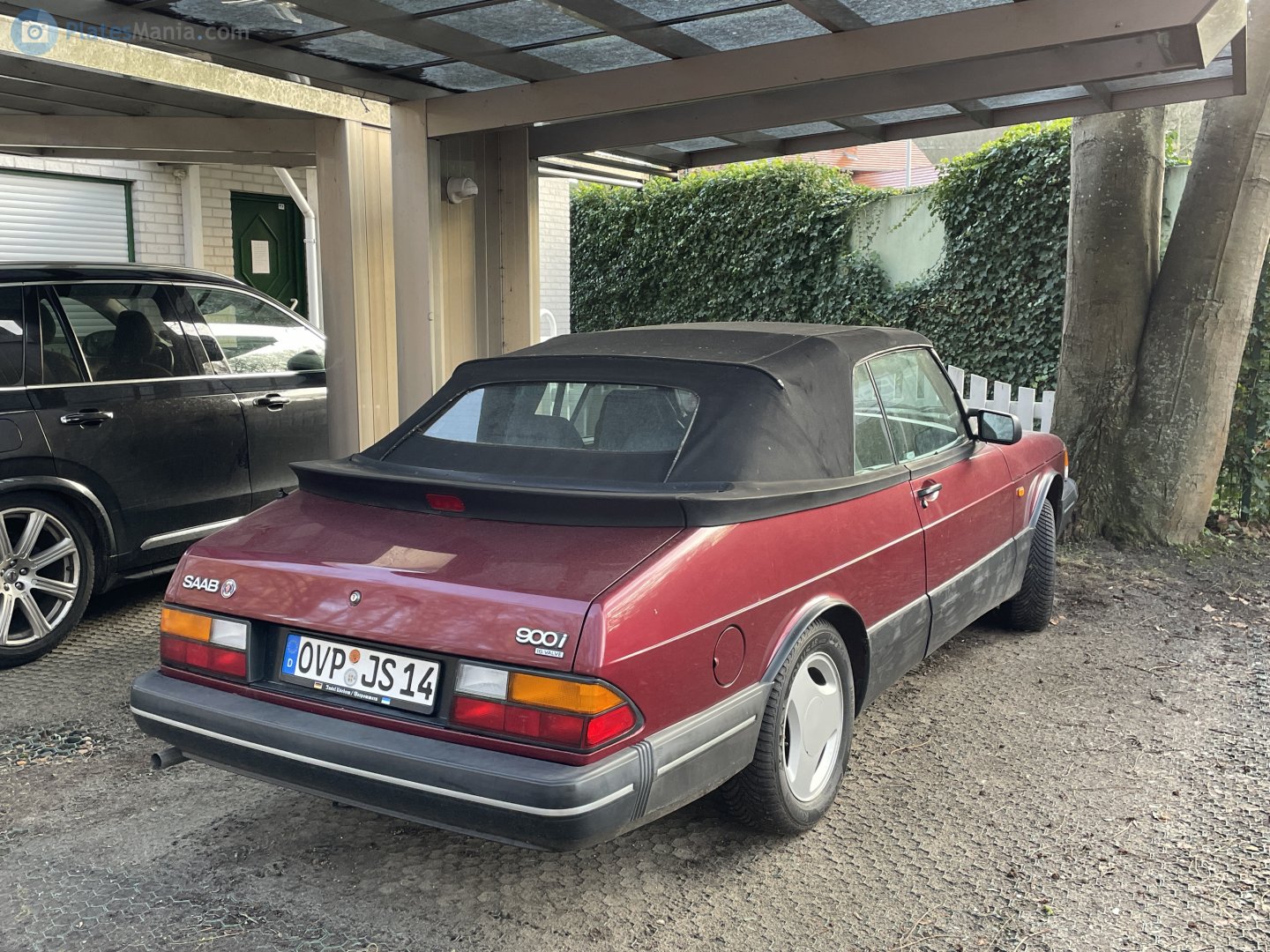 OVP JS 14, SAAB 900 1st gen Convertible, 1986–1993