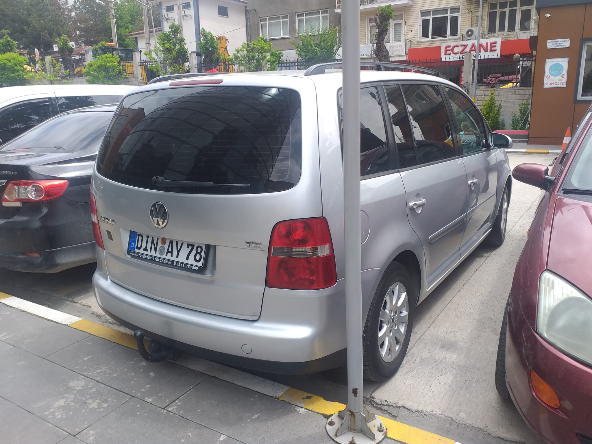 DIN AY 78, Volkswagen Touran 1st gen (1T1), 2003–2006