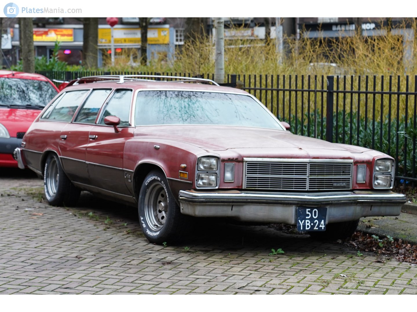 50-YB-24, Buick Century 3rd gen (Custom) 5-door Station Wagon (35/45; A-body), 3rd facelift, 1975–1977