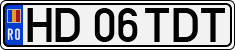 License plate of Romania, Regular plates