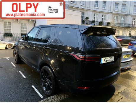 K C 812, Land Rover Discovery (Cologne City) German license plate