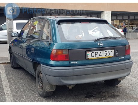 GPA-551, Opel Astra