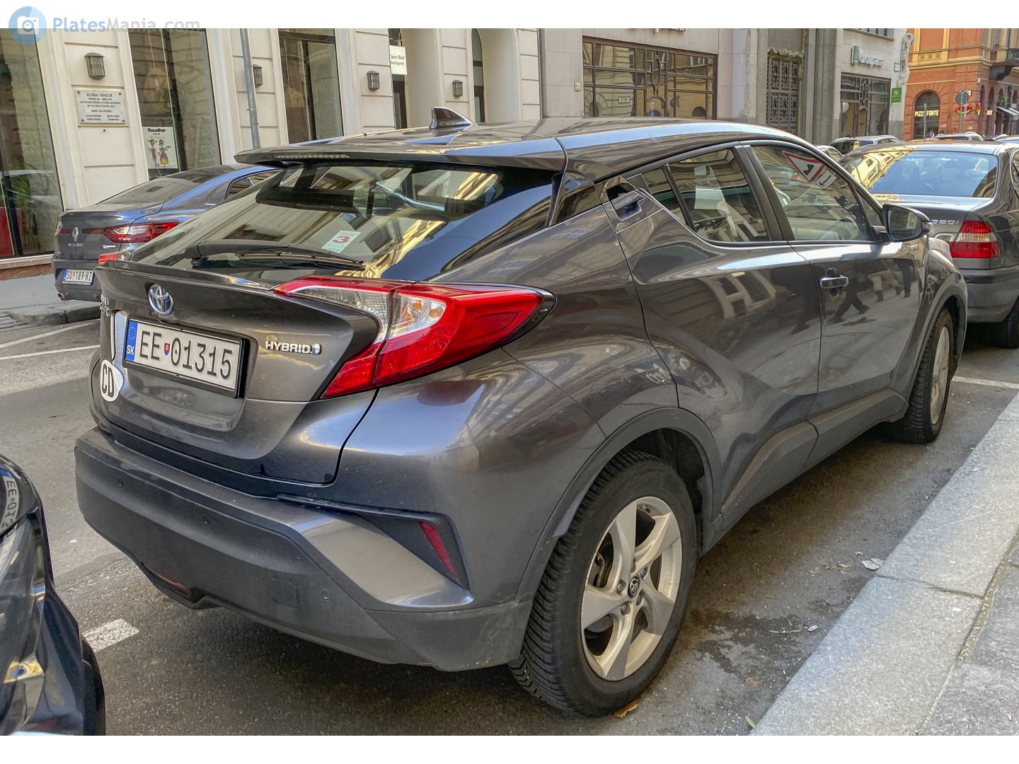 EE 01315, Toyota C-HR 1st gen (AX10/AX50), 2016–2023