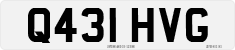 License plate of the United Kingdom, 1983 year system