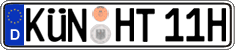 German license plate, Plates for oldtimers (type 