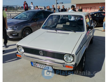 BG 1111-HJ, Volkswagen Golf