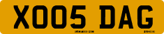 License plate of the United Kingdom, 2001 year system