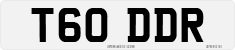 License plate of the United Kingdom, 1983 year system
