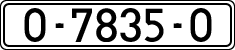 License plates of Spain, 1971 year series
