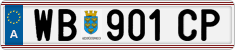 License plate of Austria, Regular plates