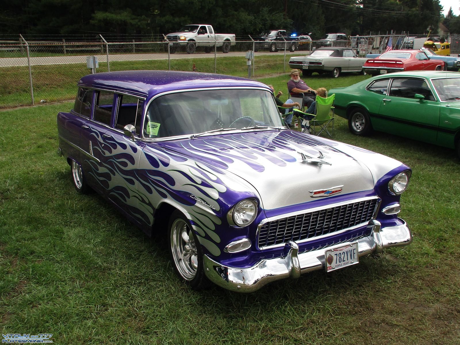 782YVF, Chevrolet 210 2nd gen 1955 5-door Station Wagon (2109-1062; A-body), 1954–1955