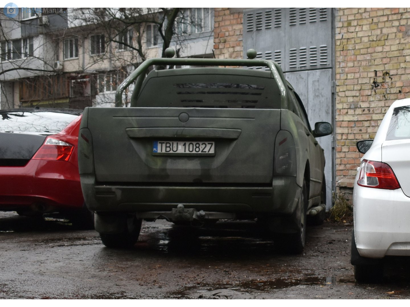 TBU 10827, SsangYong (KGM) Actyon 1st gen Sports Pickup (QJ; Q100), 2006–2011