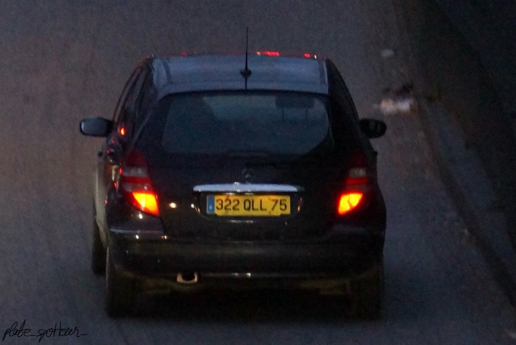 322 QLL 75, Mercedes-Benz A-Klasse 2nd gen 5-door (don't set)