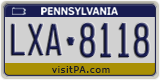 Pennsylvania, ABC-1234