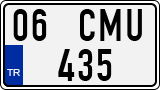 License plate of Turkey, Regular plates