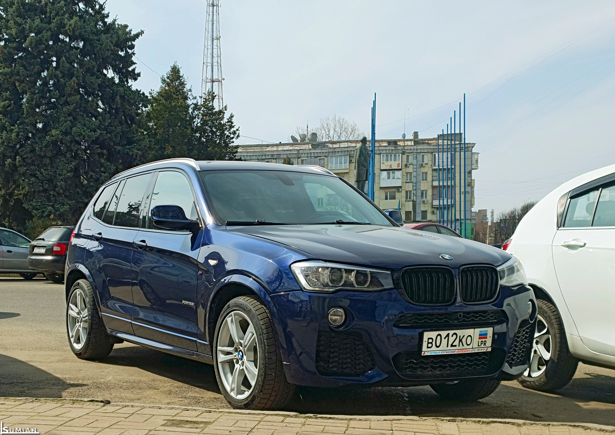 в 012 ко, BMW X3 2nd gen (F25), 2010–2014