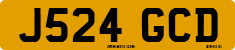 License plate of the United Kingdom, 1983 year system