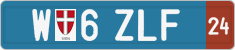 License plate of Austria, Provisional