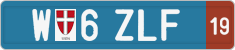License plate of Austria, Provisional