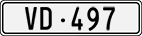 License plate of Switzerland, Cars