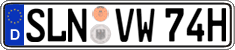 German license plate, Plates for oldtimers (type 
