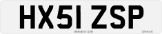 License plate of the United Kingdom, 2001 year system