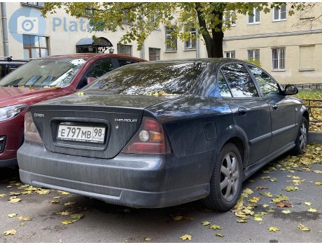е797мв98, Chevrolet Evanda
