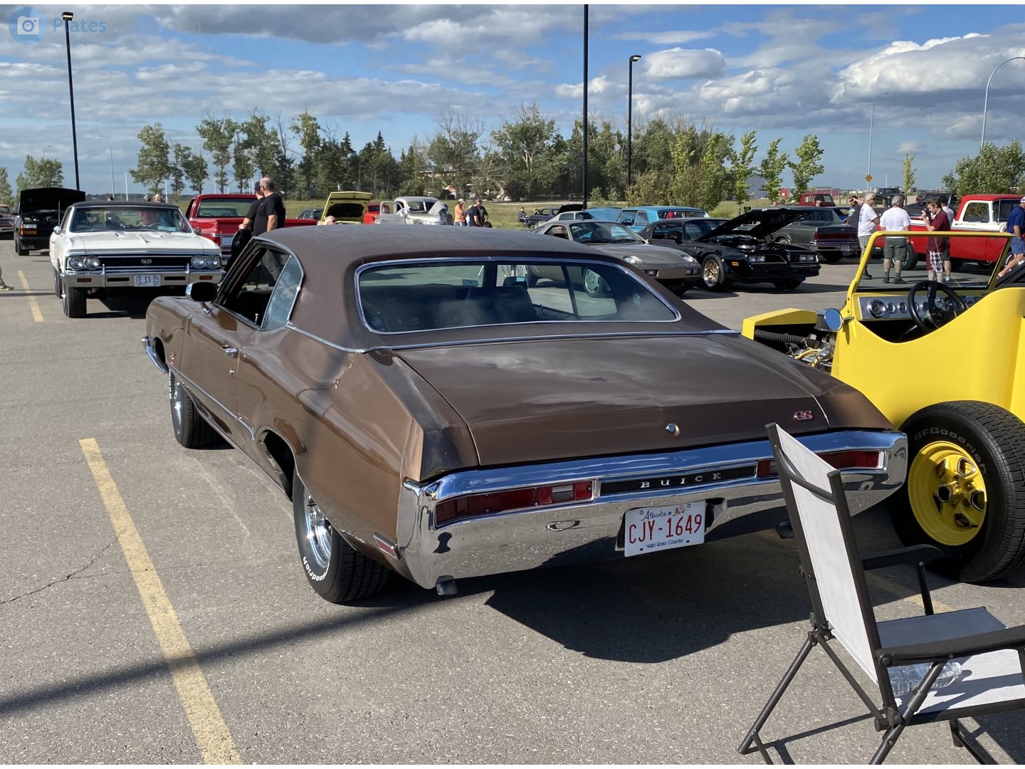 CJY-1649, Buick GS 2nd gen 1972 (455) Hardtop Coupé (43437; A-body), 4th facelift, 1971–1972