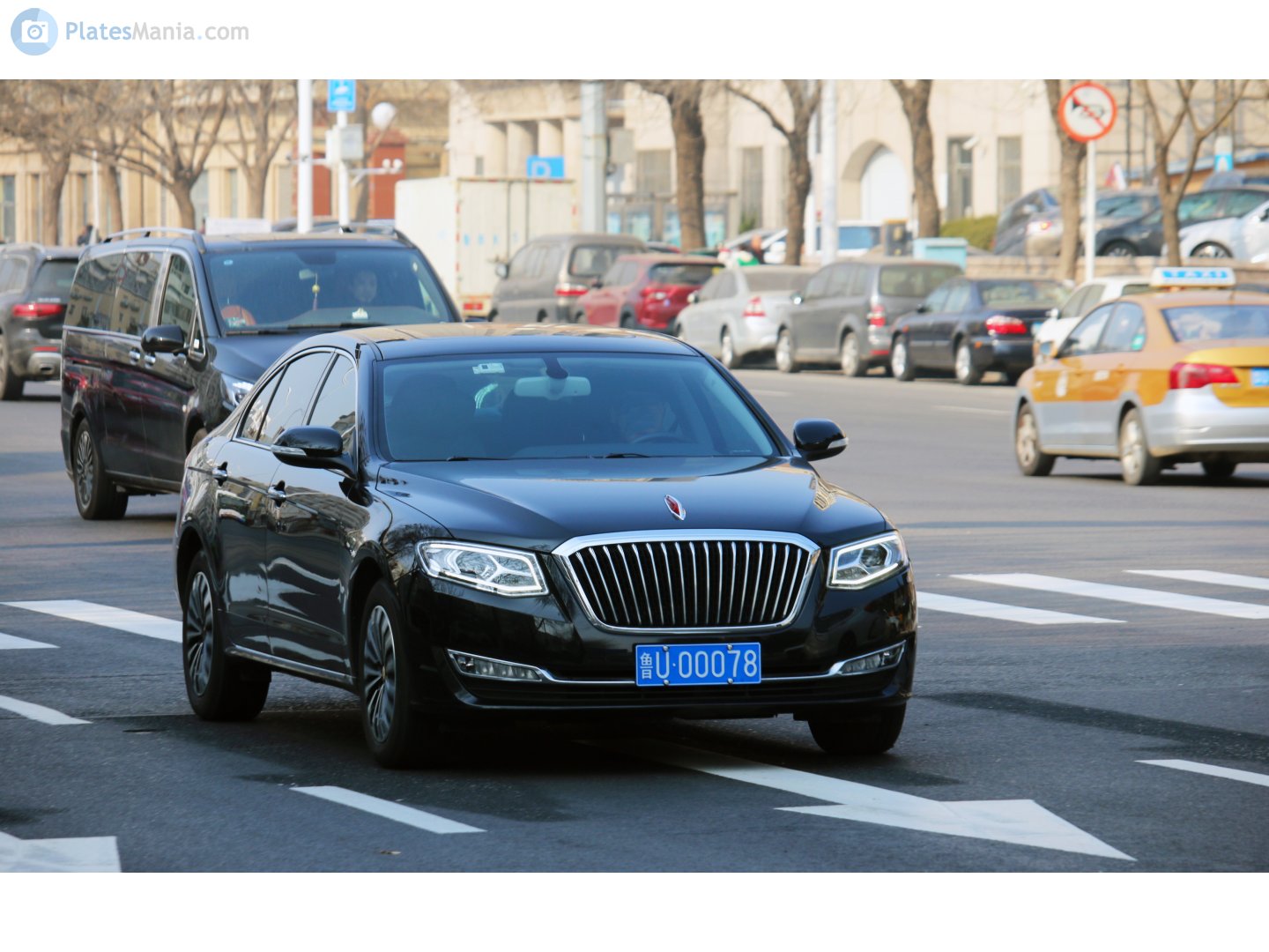 鲁U·00078, Hongqi H7 1st gen (C131), facelift, 2016–2021
