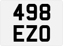 License plate of the United Kingdom, 1932 year system