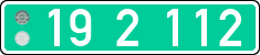 License plate of Lithuania, Diplomatic