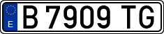 License plates of Spain, 1971 year series