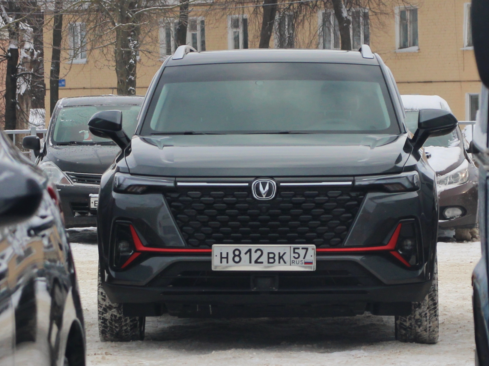 н 812 вк 57, Changan (Chana) CS35 2nd gen Plus, facelift, 2021–
