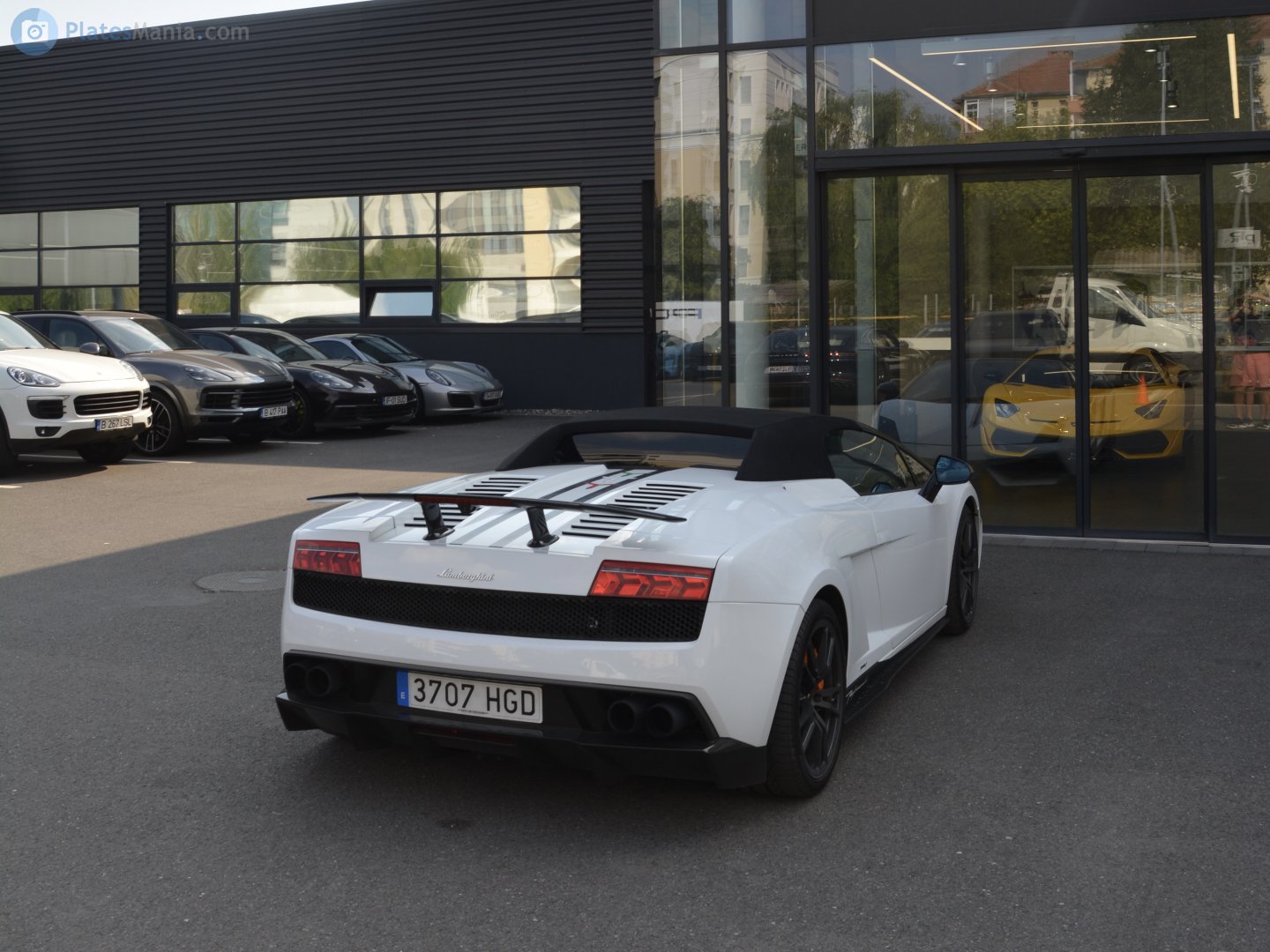 3707 HGD, Lamborghini Gallardo 1st gen Spyder, facelift, 2008–2014