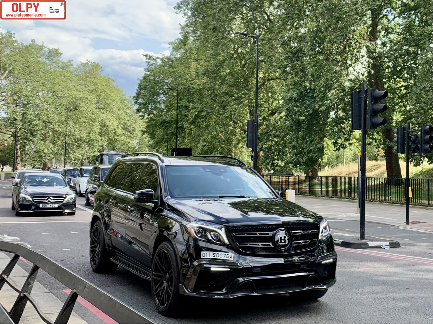 01 S 007 GA, Mercedes-Benz GLS-Klasse 1st gen (X166), 2016–2019