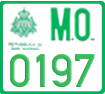 License plate of San Marino, Special vehicles (1234)