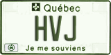Quebec, Vanity Plates