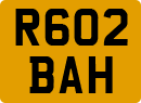 License plate of the United Kingdom, 1983 year system