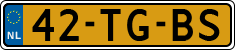 License plate of the Netherlands, Cars