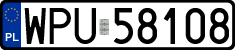 License plates of Poland, Regular car plates