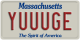 Massachusetts, Vanity Plates
