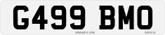 License plate of the United Kingdom, 1983 year system