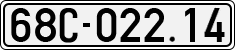 License plate of Vietnam, Cars