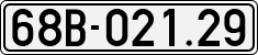 License plate of Vietnam, Cars