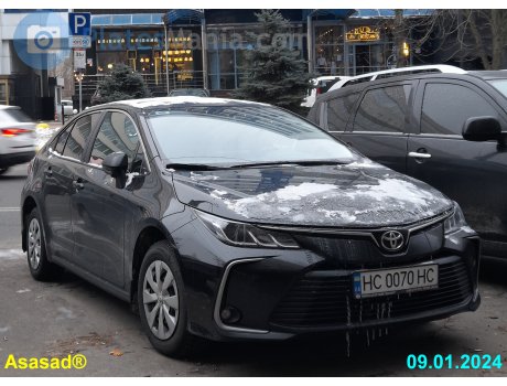 HC 0070 HC, Toyota Corolla