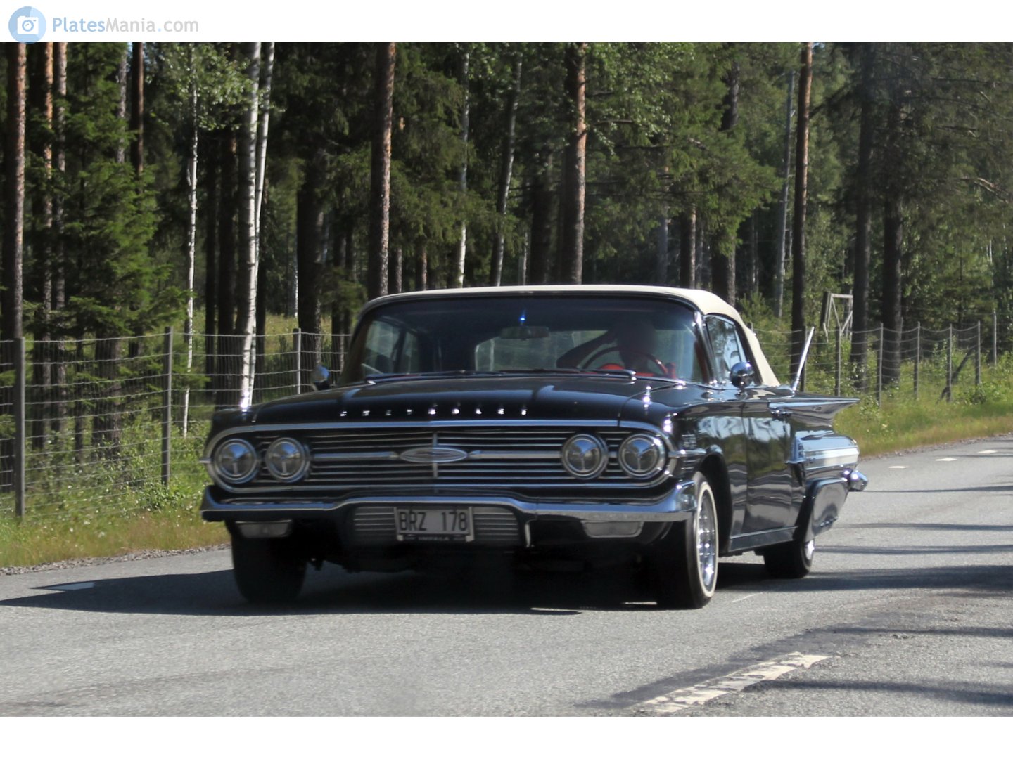 BRZ 178, Chevrolet Impala 2nd gen 1960 2-door Convertible (1767/1867; B-body), facelift, 1959–1960