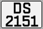 License plate of Norway, Trailers, motorcycles, special vehicles